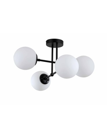 Light Prestige Roma Pendant Lamp E14 4x40W black/white LP-1345/4P BK - product 2