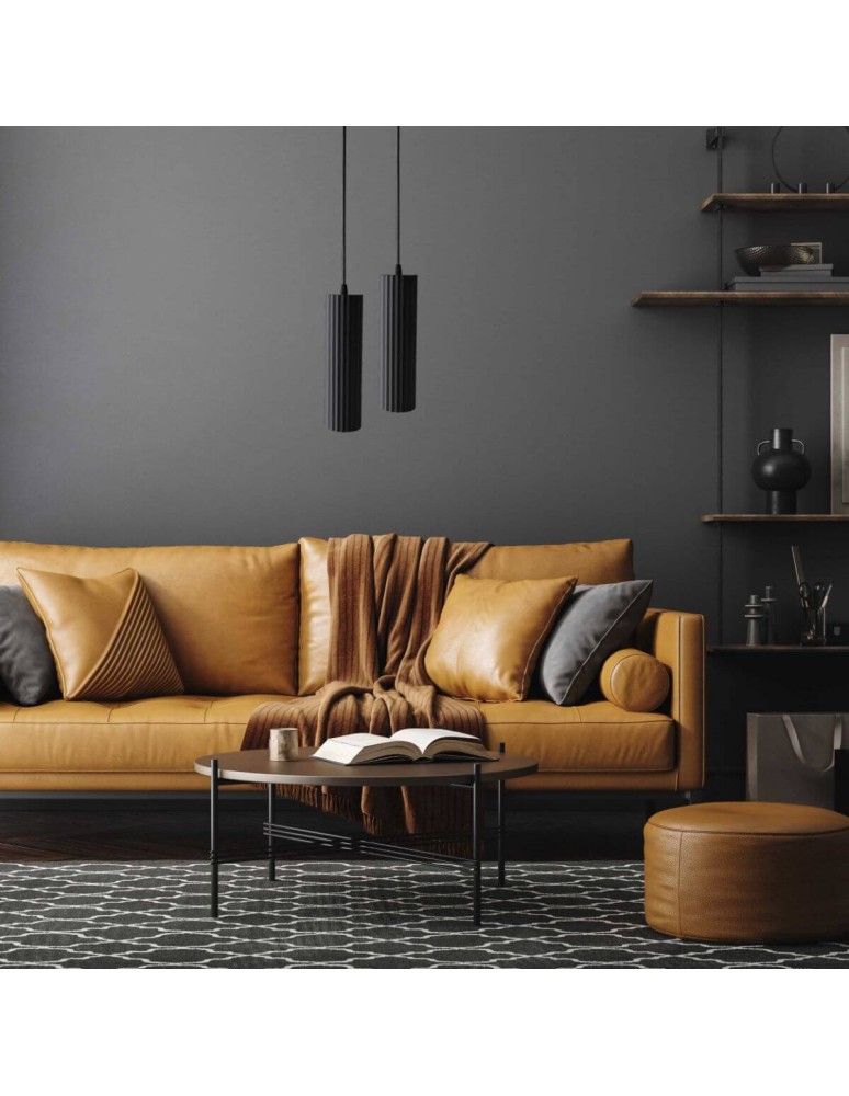Pendant lamps - Light Prestige Tokio GU10 pendant lamp 1x50W black LP-787/1P BK - product kolory-swiatla.pl 4