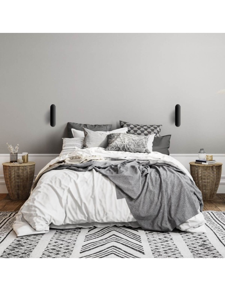 Wall lamps - Light Prestige Tokio GU10 wall lamp 2x50W black LP-787/2W BK - product kolory-swiatla.pl 4