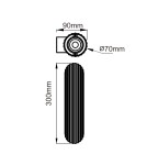 Wall lamps - Light Prestige Tokio GU10 wall lamp 2x50W black LP-787/2W BK - product 6