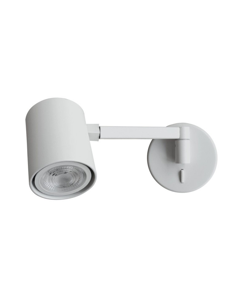 Adjustable wall lamps - Light Prestige Snow Wall lamp GU10 1x40W white LP-731/1WL WH - product kolory-swiatla.pl 5