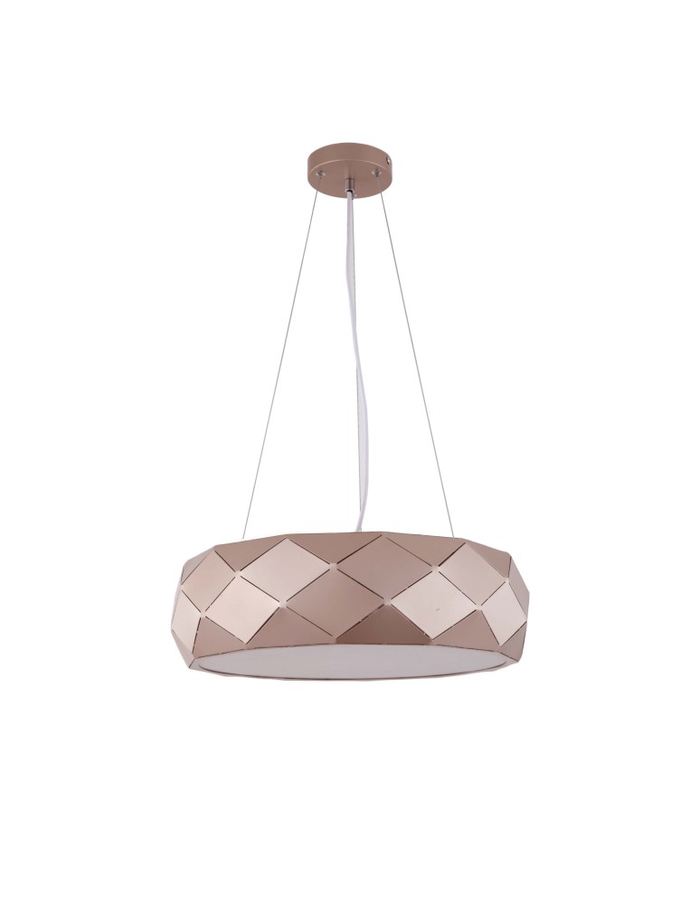 Pendant lamps - Light Prestige REUS pendant lamp E27 3x40W gold LP-8069/1P GD. - product kolory-swiatla.pl 5