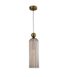 Single pendant lamps - Light Prestige Piega pendant lamp E14 1x40W amber LP-939/1P amber - product 3
