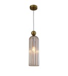 Single pendant lamps - Light Prestige Piega pendant lamp E14 1x40W amber LP-939/1P amber - product 8