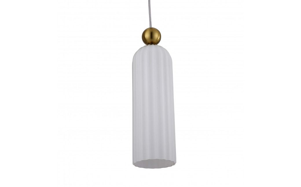 Light Prestige Piega Lampa wisząca E14 1x40W biały/złoty LP-939/1P white