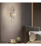 Glamour wall lamps - Light Prestige Piega Wall lamp E14 1x40W amber/gold LP-939/1W amber - product 4
