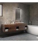 Bathroom wall lamps - Light Prestige Nevada wall lamp M black IP44 1xLED LP-778/1W M BK - product 9