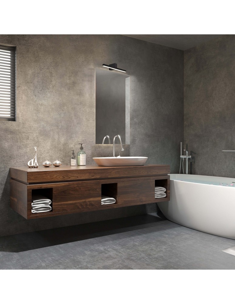 Bathroom wall lamps - Light Prestige Nevada wall lamp M black IP44 1xLED LP-778/1W M BK - product kolory-swiatla.pl 9