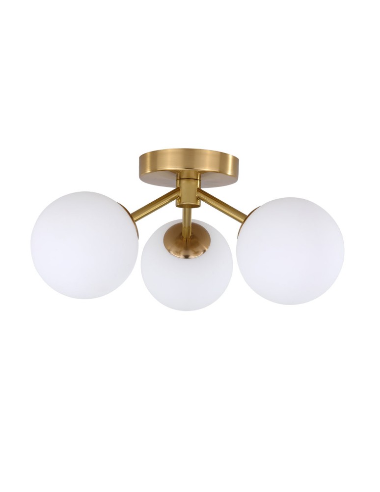 Ceiling lamps spheres - Light Prestige Dorado 3 plafond gold 3xG9 LP-002/3C - product kolory-swiatla.pl 4