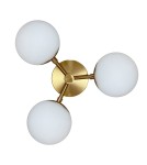 Ceiling lamps spheres - Light Prestige Dorado 3 plafond gold 3xG9 LP-002/3C - product 6