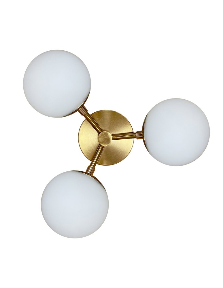 Ceiling lamps spheres - Light Prestige Dorado 3 plafond gold 3xG9 LP-002/3C - product kolory-swiatla.pl 6