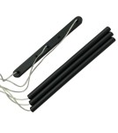 Pendant lamps on a strip - Light Prestige Lungo 3 line black 3xG9 LP-894/3L BK - product 5