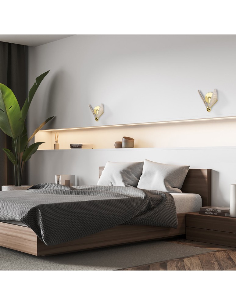 Designer wall lamps - Light Prestige Mariposa wall lamp 1xLED LP-1715/1W Variable Color 3000K/4000K/6000K. - product kolory-swiatla.pl 9