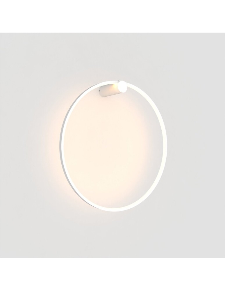 Ring wall lamps - Light Prestige Mirror wall lamp large white 1xLED LP-999/1W L WH - product kolory-swiatla.pl 12