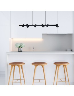 Light Prestige Snow 6 pendant line black 6xGU10 LP-731/6L BK - product 2