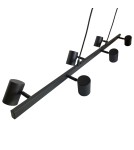 Pendant lamps over the island - Light Prestige Snow 6 pendant line black 6xGU10 LP-731/6L BK - product 7