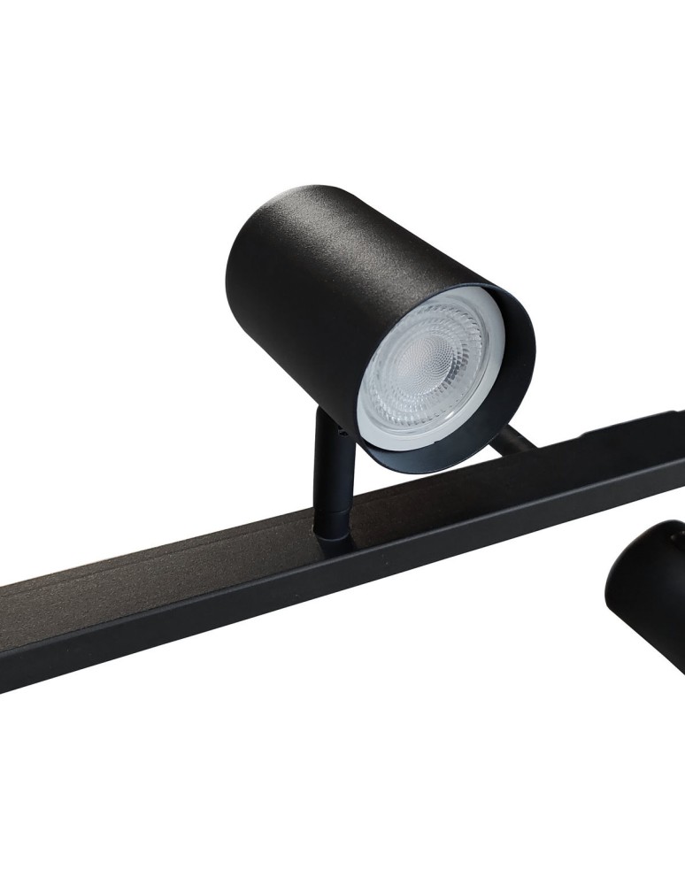 Pendant lamps over the island - Light Prestige Snow 6 pendant line black 6xGU10 LP-731/6L BK - product kolory-swiatla.pl 8