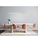 Pendant lamps over the island - MOOSEE OMBRE LEVEL 100 gold pendant lamp (MSE1501100132) - product 7