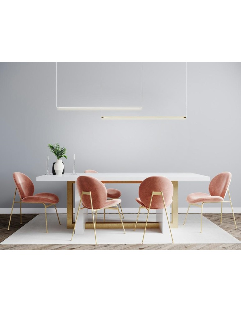 Pendant lamps over the island - MOOSEE OMBRE LEVEL 100 gold pendant lamp (MSE1501100132) - product kolory-swiatla.pl 7