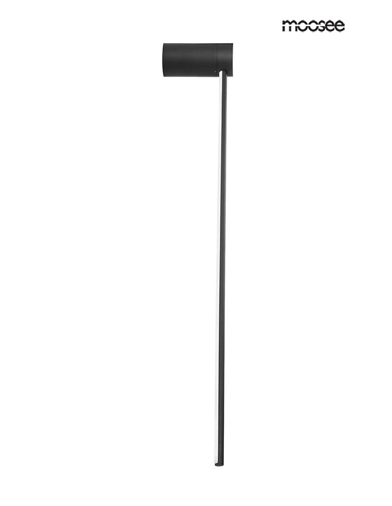 LED wall lamps - MOOSEE wall lamp OMBRE 80 black (MSE010100382) - product kolory-swiatla.pl 2