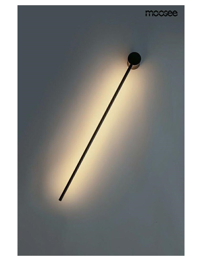 LED wall lamps - MOOSEE wall lamp OMBRE 80 black (MSE010100382) - product kolory-swiatla.pl 5