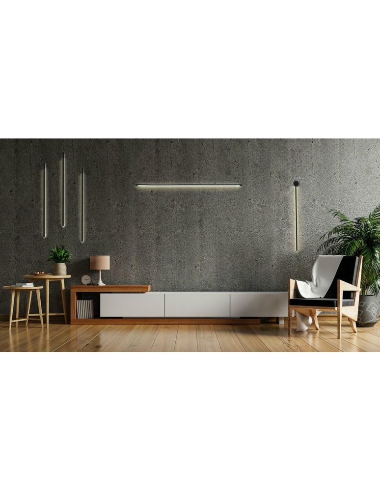 LED wall lamps - MOOSEE wall lamp OMBRE 80 black (MSE010100382) - product kolory-swiatla.pl 6