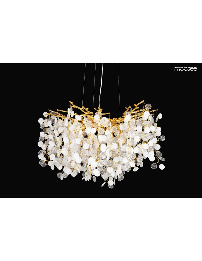 Glamour pendant lamps - MOOSEE RIVIERA 60 gold pendant lamp (MSE010100391) - product kolory-swiatla.pl 3