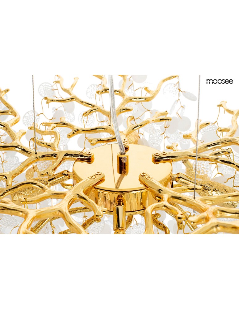 Glamour pendant lamps - MOOSEE RIVIERA 60 gold pendant lamp (MSE010100391) - product kolory-swiatla.pl 8