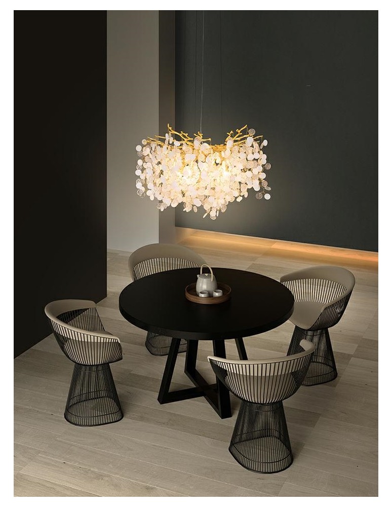 Glamour pendant lamps - MOOSEE RIVIERA 60 gold pendant lamp (MSE010100391) - product kolory-swiatla.pl 12