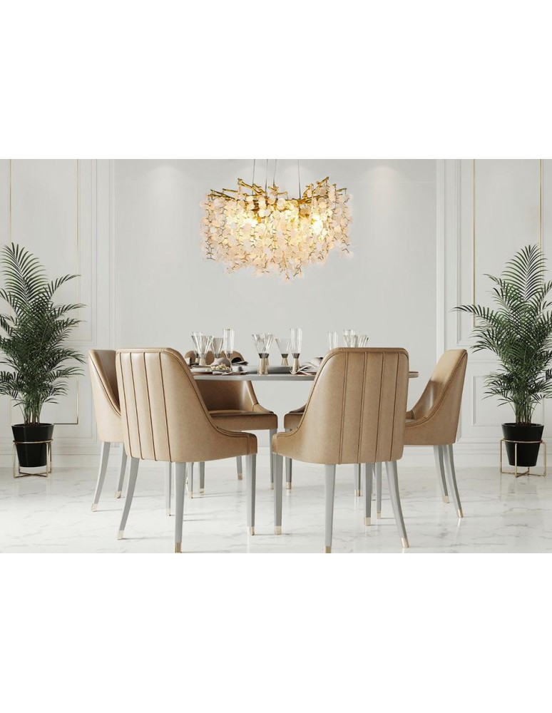 Glamour pendant lamps - MOOSEE RIVIERA 60 gold pendant lamp (MSE010100391) - product kolory-swiatla.pl 13
