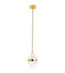 Glamour pendant lamps - MOOSEE IMPERO gold pendant lamp (MSE010100390) - product 7