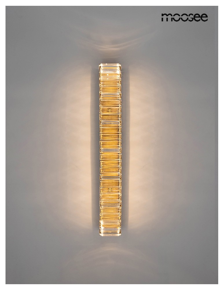 Glamour wall lamps - MOOSEE LIBERTY 60 gold wall lamp (MSE010100383) - product kolory-swiatla.pl 5