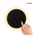 Modern wall lamps - MOOSEE SHADOW SUN 25 wall lamp black (MSE010100393) - product 1