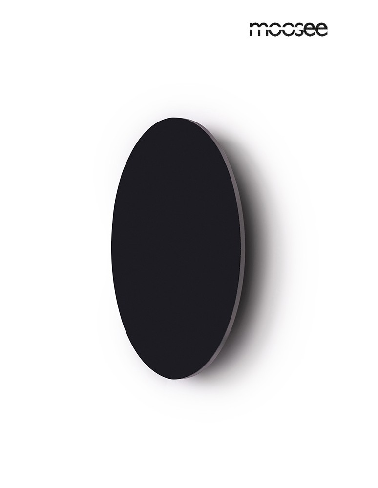 Modern wall lamps - MOOSEE SHADOW SUN 25 wall lamp black (MSE010100393) - product kolory-swiatla.pl 4