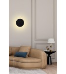 Modern wall lamps - MOOSEE SHADOW SUN 25 wall lamp black (MSE010100393) - product 7