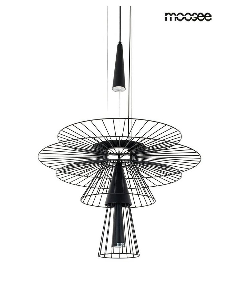 Designer pendant lamps - MOOSEE SESTO pendant lamp black (MSE1501100139) - product kolory-swiatla.pl 1