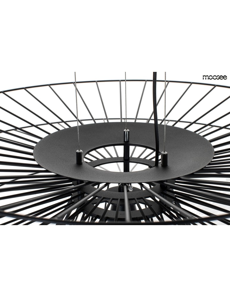 Designer pendant lamps - MOOSEE SESTO pendant lamp black (MSE1501100139) - product kolory-swiatla.pl 5