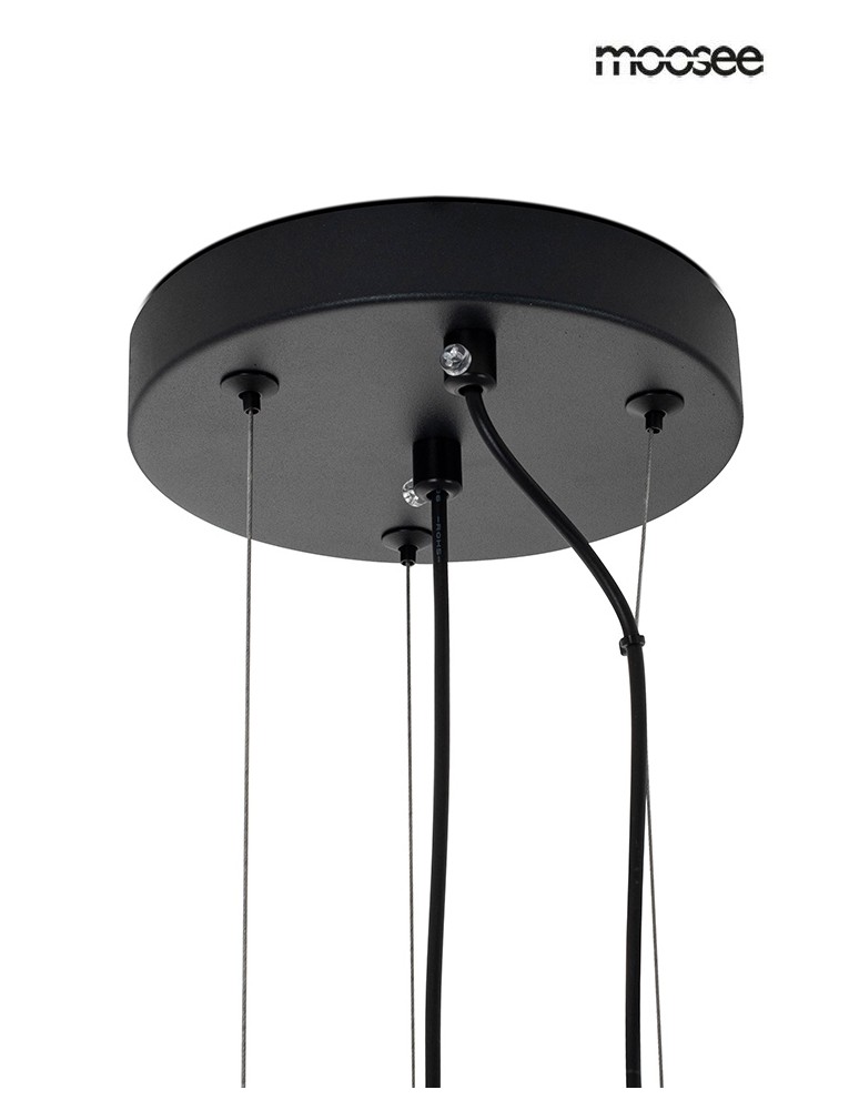 Designer pendant lamps - MOOSEE SESTO pendant lamp black (MSE1501100139) - product kolory-swiatla.pl 8