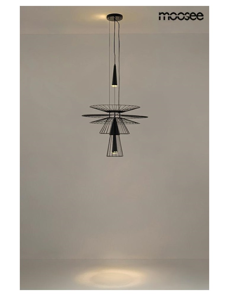 Designer pendant lamps - MOOSEE SESTO pendant lamp black (MSE1501100139) - product kolory-swiatla.pl 10