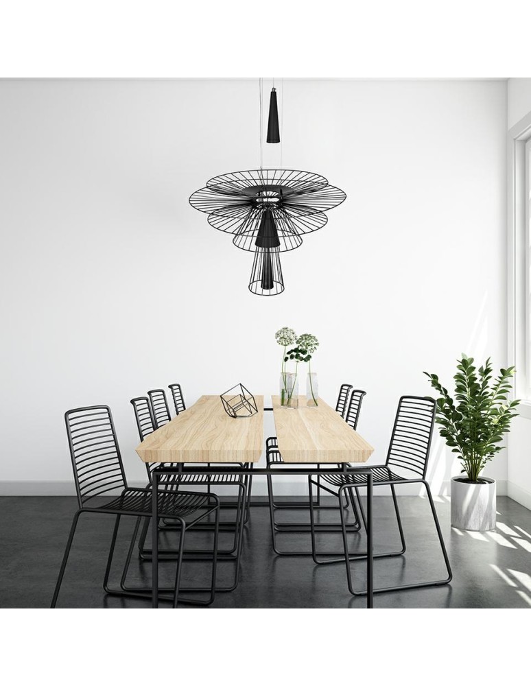 Designer pendant lamps - MOOSEE SESTO pendant lamp black (MSE1501100139) - product kolory-swiatla.pl 11