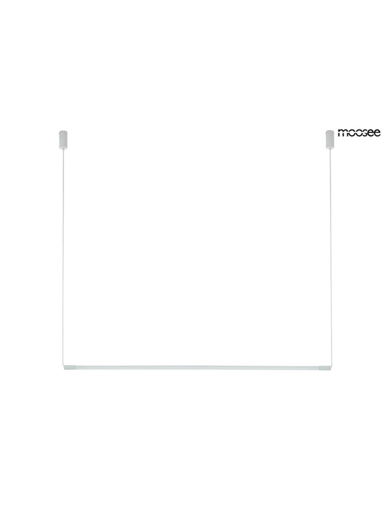 Pendant lamps over the island - MOOSEE pendant lamp OMBRE LEVEL 100 white (MSE1501100131) - product kolory-swiatla.pl 1