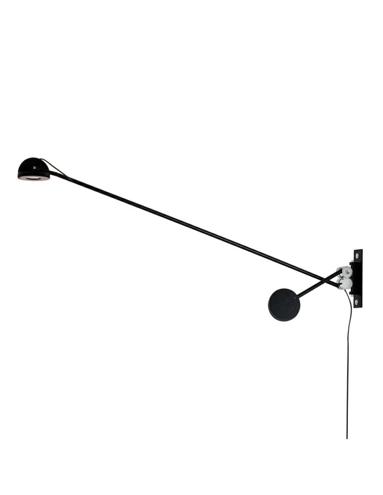 Cantilever wall lamps - MOOSEE GEAR wall lamp black (MSE1501100211) - product kolory-swiatla.pl 1