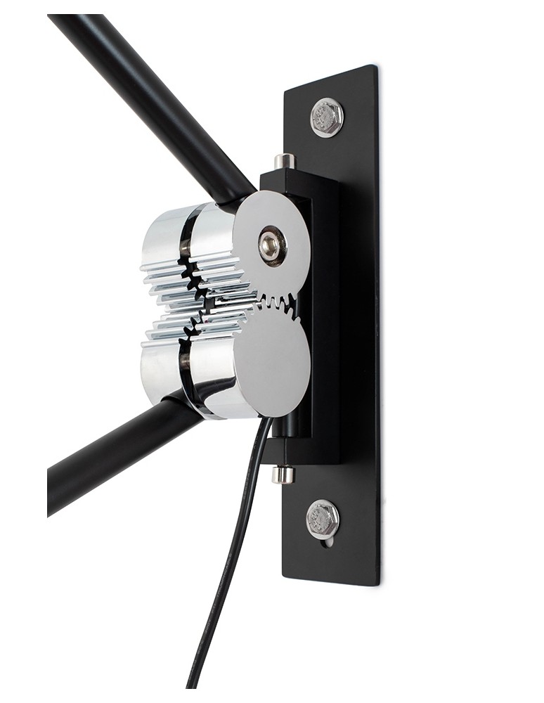 Cantilever wall lamps - MOOSEE GEAR wall lamp black (MSE1501100211) - product kolory-swiatla.pl 5