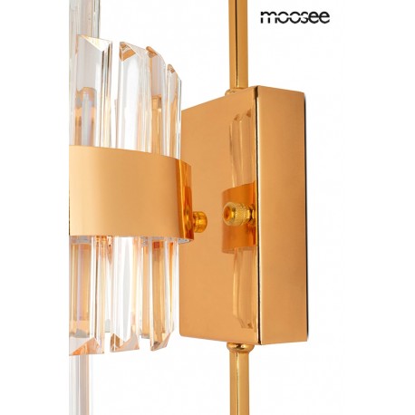 MOOSEE lampa ścienna IMPERO złota (MSE010100389)