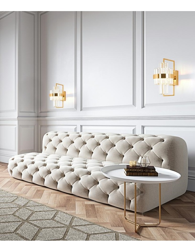 Glamour wall lamps - MOOSEE IMPERO gold wall lamp (MSE010100389) - product kolory-swiatla.pl 6