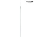 Pendant tube lamps - MOOSEE pendant lamp OMBRE 60 white (MSE1501100137) - product 1