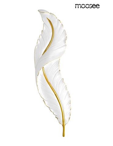 MOOSEE wall lamp IKAR 80 white / gold (MSE010100387)