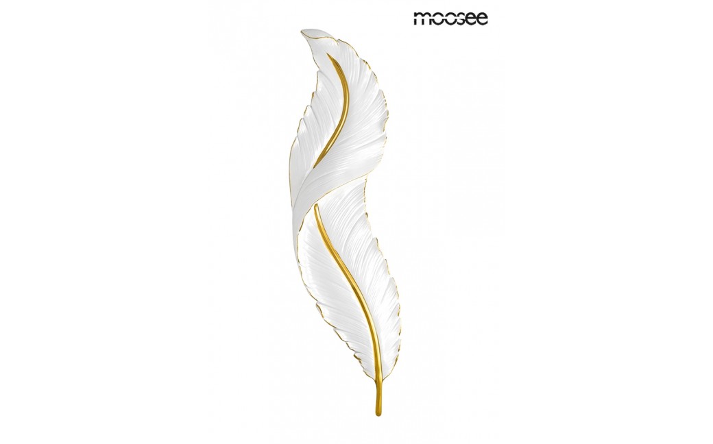 MOOSEE lampa ścienna IKAR 80 biała / złota (MSE010100387)