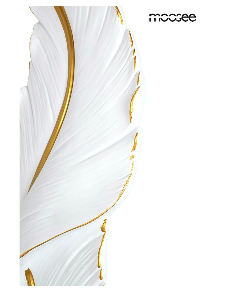 Designer wall lamps - MOOSEE wall lamp IKAR 80 white / gold (MSE010100387) - product kolory-swiatla.pl 8