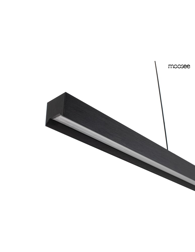 Pendant lamps over the island - MOOSEE pendant lamp LINER black (MSE1501100312) - product kolory-swiatla.pl 5